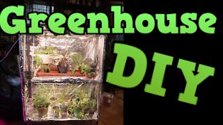 DIY Indoor Greenhouse