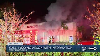 Lehigh Acres Family Dollar fire determined as arson