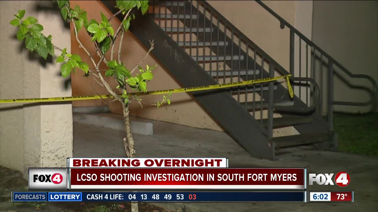 Shooting investigation at South Fort Myers apartment complex Monday night
