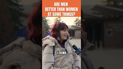 Are men better than women at some things?