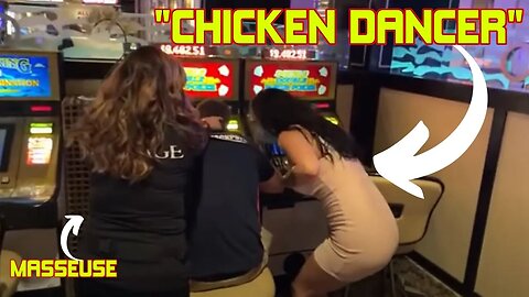 All it took was a CHICKEN Dance to SLAM these Jackpots Live at Reno!!