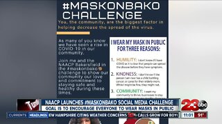 NAACP launches #maskonbako social media challenge