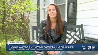 Tulsa COVID survivor adapts to new life
