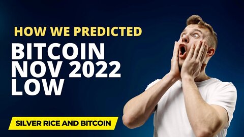 How we predicted #Bitcoin Nov 2022 low