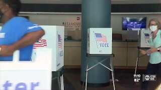 Election officials gear up for early voting, while mail-in ballots are returned