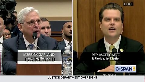 Matt Gaetz to Merrick Garland: 'On January 6th, Did You Lose Count of the Number of Federal Assets?'