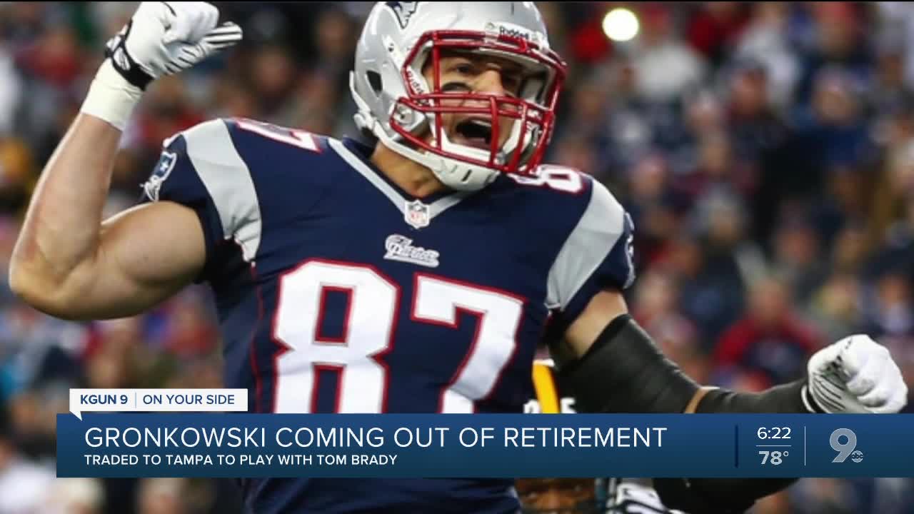 Wildcat product Rob Gronkowski announces retirement, again