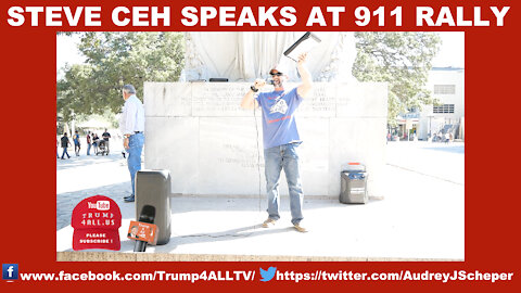 Steve Ceh speaks at 911 Rally