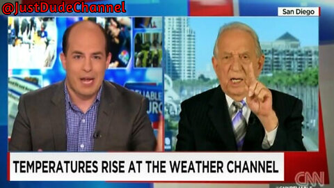 John Coleman Founder Of The Weather Channel Schools Brian Stelter And CNN On Climate Change!