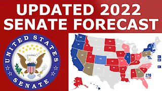 Updated 2022 Senate Map Prediction (Jan. 2022)