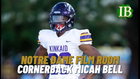 Film Room - Breaking Down Notre Dame CB Commit Micah Bell