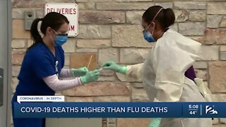 Health experts: COVID-19 deadlier than flu