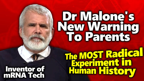Dr Malone On Genetic Vaccines, Toxic Spike Protein, Irreparable Damages & Lack Of Testing