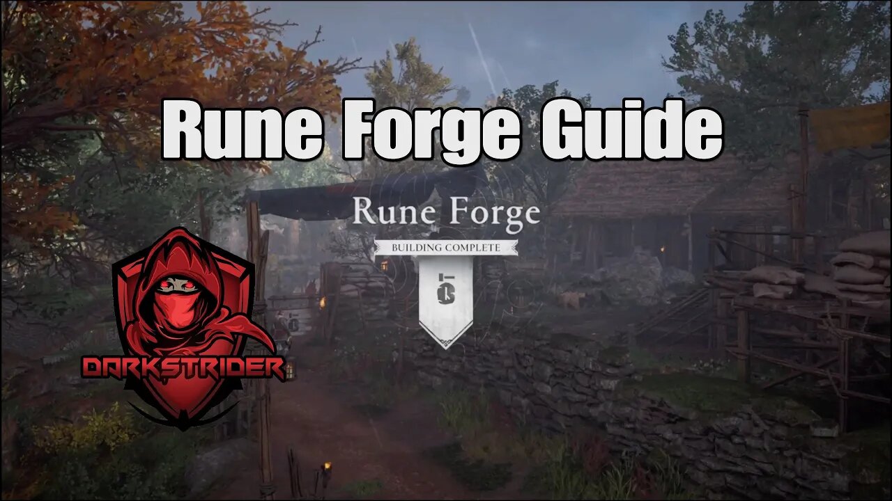 Assassins Creed Valhalla Rune Forge Guide