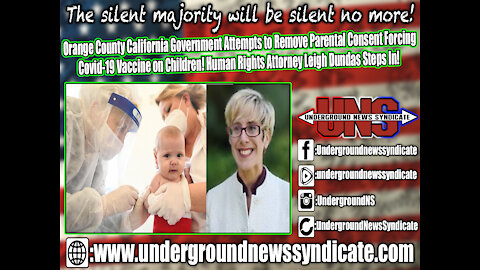 Ca Government Attempts to Remove Parental Consent Forcing Covid-19 Vaccine on Children!