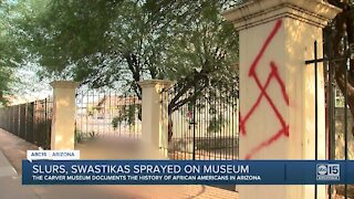 Racial slurs, swastikas spray-painted on Washington Carver Museum and Cultural Center