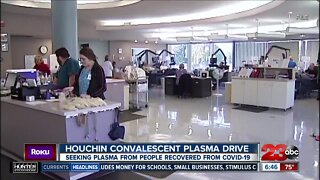Houchin Convalescent plasma drive