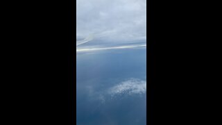 Flying across the Pacific Ocean