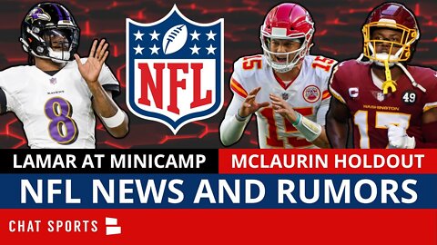 NFL News On Terry McLaurin’s Holdout + Latest On Lamar Jackson