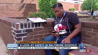 Students, teachers worried about Baltimore City school safety