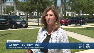 Palm Beach County Supervisor of Elections says primary going smoothy