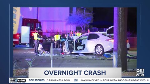 Multiple vehicles involved in deadly crash in Chandler