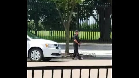 8/2/22 Nancy Drew-Video 2-WH Area- Police with Guns in Hand- Strange
