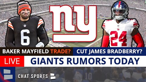 Giants Rumors: Trade For Baker Mayfield? Cut James Bradberry? Brian Daboll On Kadarius Toney | LIVE