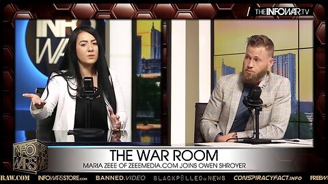Maria Zeee Joins Owen Shroyer at the Infowars Studio with a Message for the World