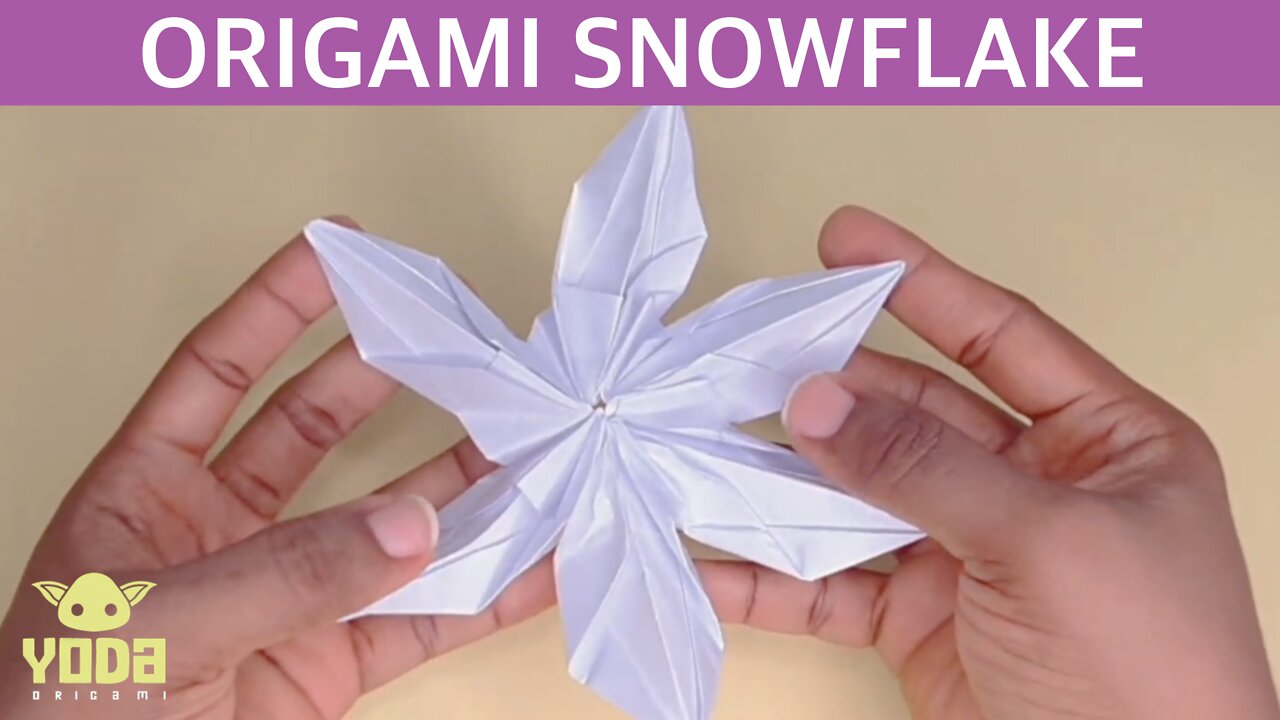 How To Make An Origami Snowflake Easy And Step By Step Tutorial