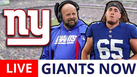 LIVE: Giants Injury News Ft. Nick Gates & Matt Peart + Giants Rumors On Trade Targets