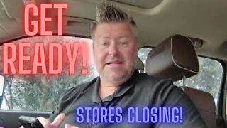 Grocery Stores Closing.... ( Empty Shelves Turns Into SHTF )
