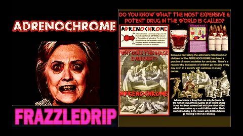 Adrenochrome Hillary Clinton Huma Abedin Frazzledrip Anthony Weiner Laptop Satanism Cannibalism DMT