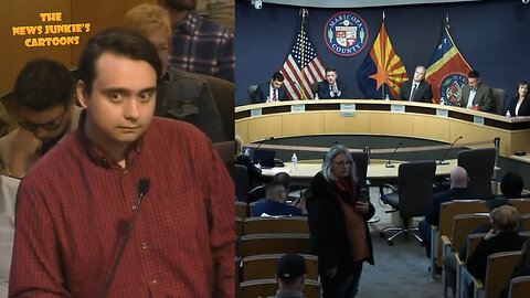 Staged "testimony" praising the Maricopa County Board who eventually certifies the election: "This was not a perfect election but it was safe and secure, the votes have been counted accurately."