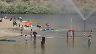 Lucky Peak State Park provides water recreation within minutes of Boise