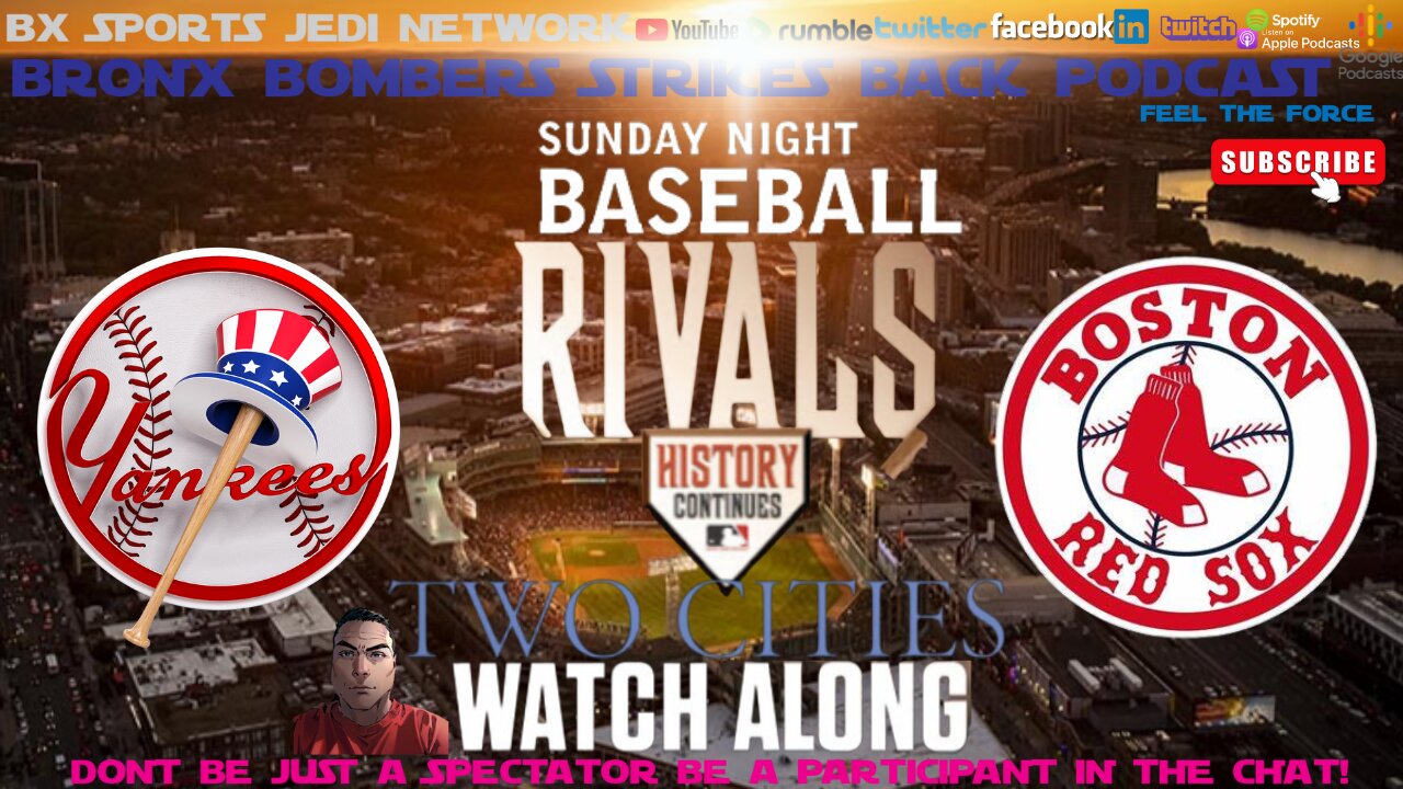 ⚾BASEBALL (THE RIVALRY): NEW YORK YANKEES @ BOSTON REDSOX LIVE WATCH ...