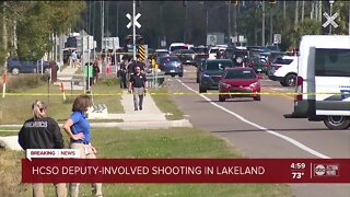 Local and federal agents on scene of deputy-involved shooting in Lakeland