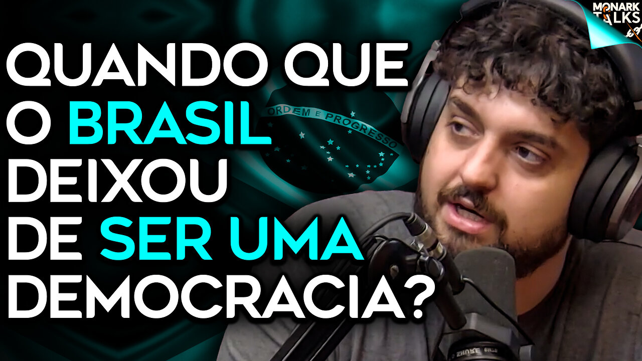 CENSURA NO BRASIL Monark e Paulo Figueiredo comentam