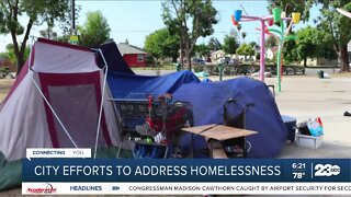 City efforts to address homelessness