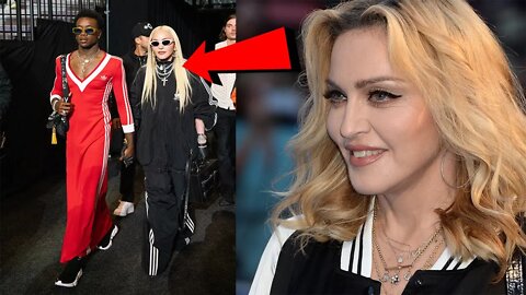 Madonna allows her 16 year old son to wear her dresses and brags he looks better in it than her!