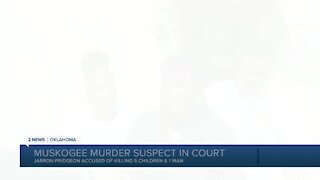 Muskogee murder suspect in court