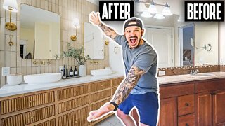 Remodeling Bathroom using AMAZON Products | Budget Breakdown
