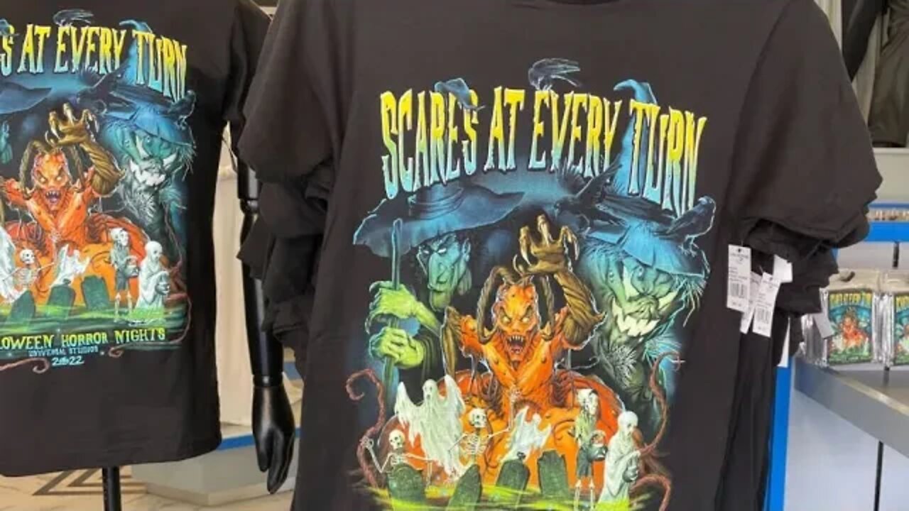 HHN Update with New Merch & Universal Studios Passholder Appreciation Day