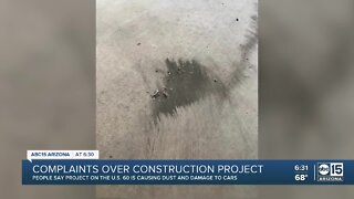 Residents reporting air quality concerns after US 60 construction project in Mesa