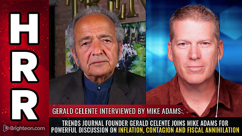 Trends Journal founder Gerald Celente joins Mike Adams for powerful discussion on INFLATION...