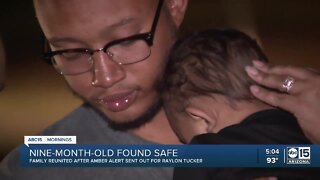 Family reunited after Valley AMBER Alert