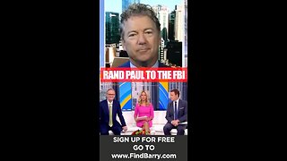Rand Paul The burden of proof is on the FBI