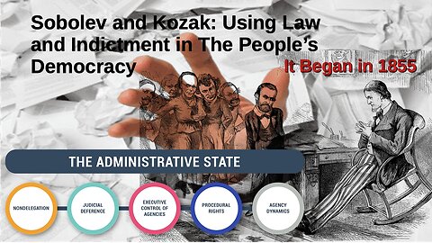 Sobolev and Kozak: Using Law and Inditement in The Peoples Democracy