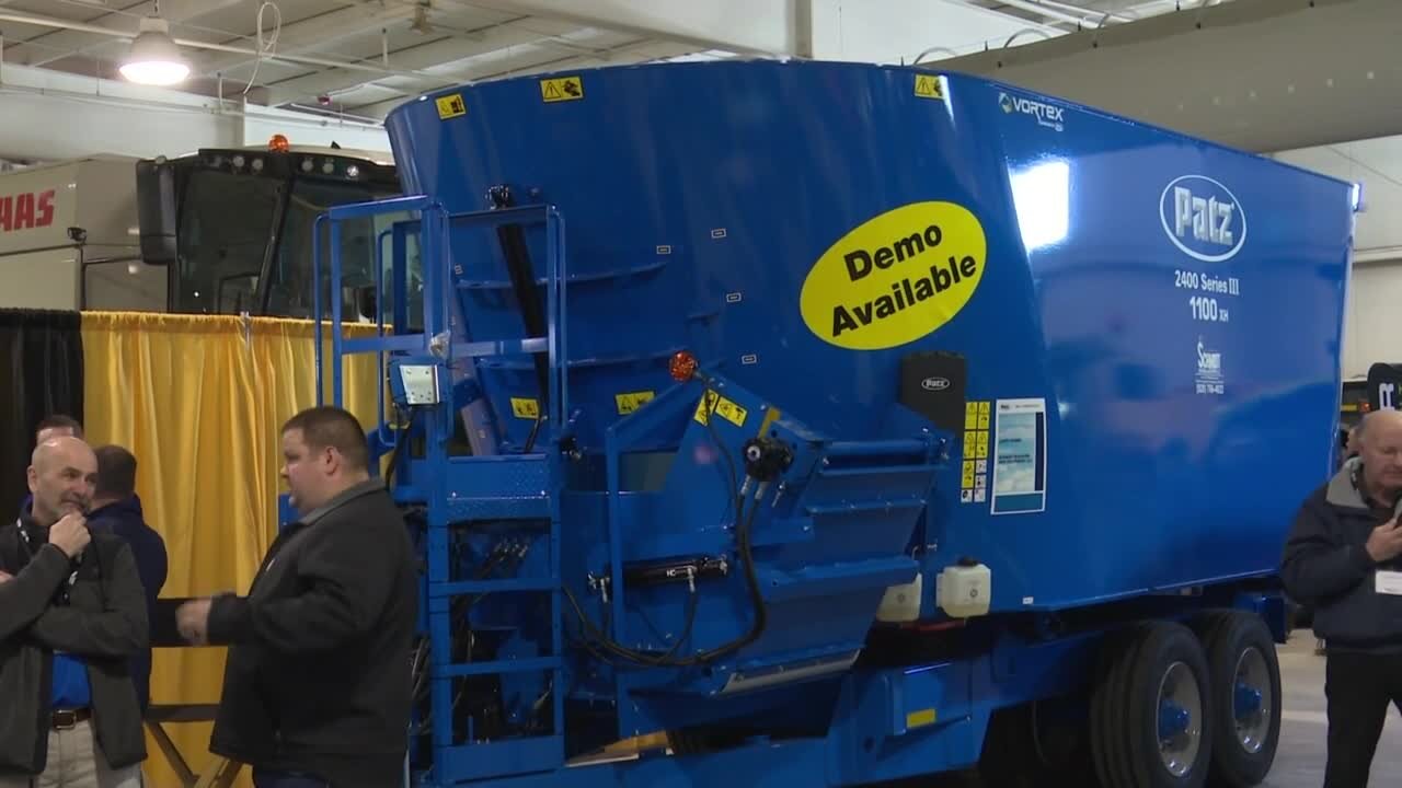 Farmers at WPS Farm Show discuss state of industry, get peak at its future