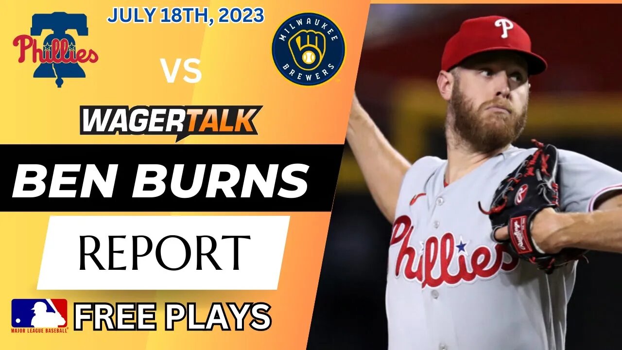 MLB Picks and Predictions, Brewers vs Phillies